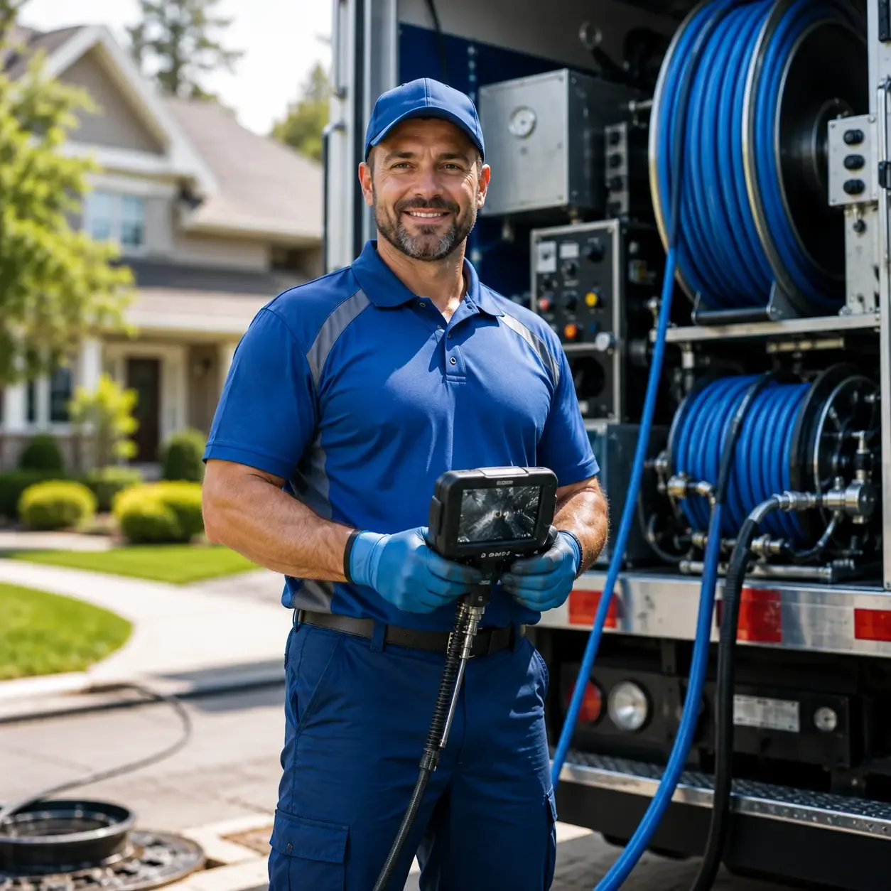 Local outdoor drain cleaning specialists in Algoma, WI